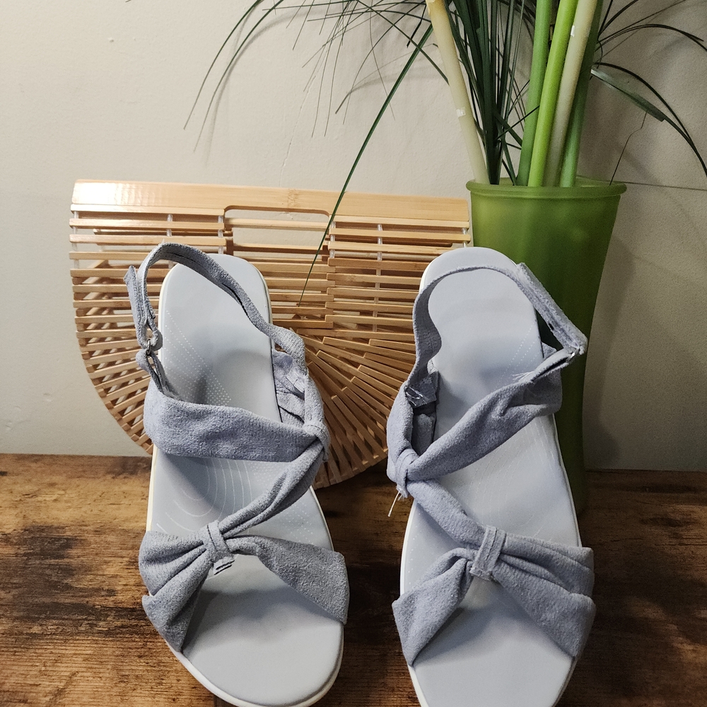 Stylish Gray Women's Platform Sandals